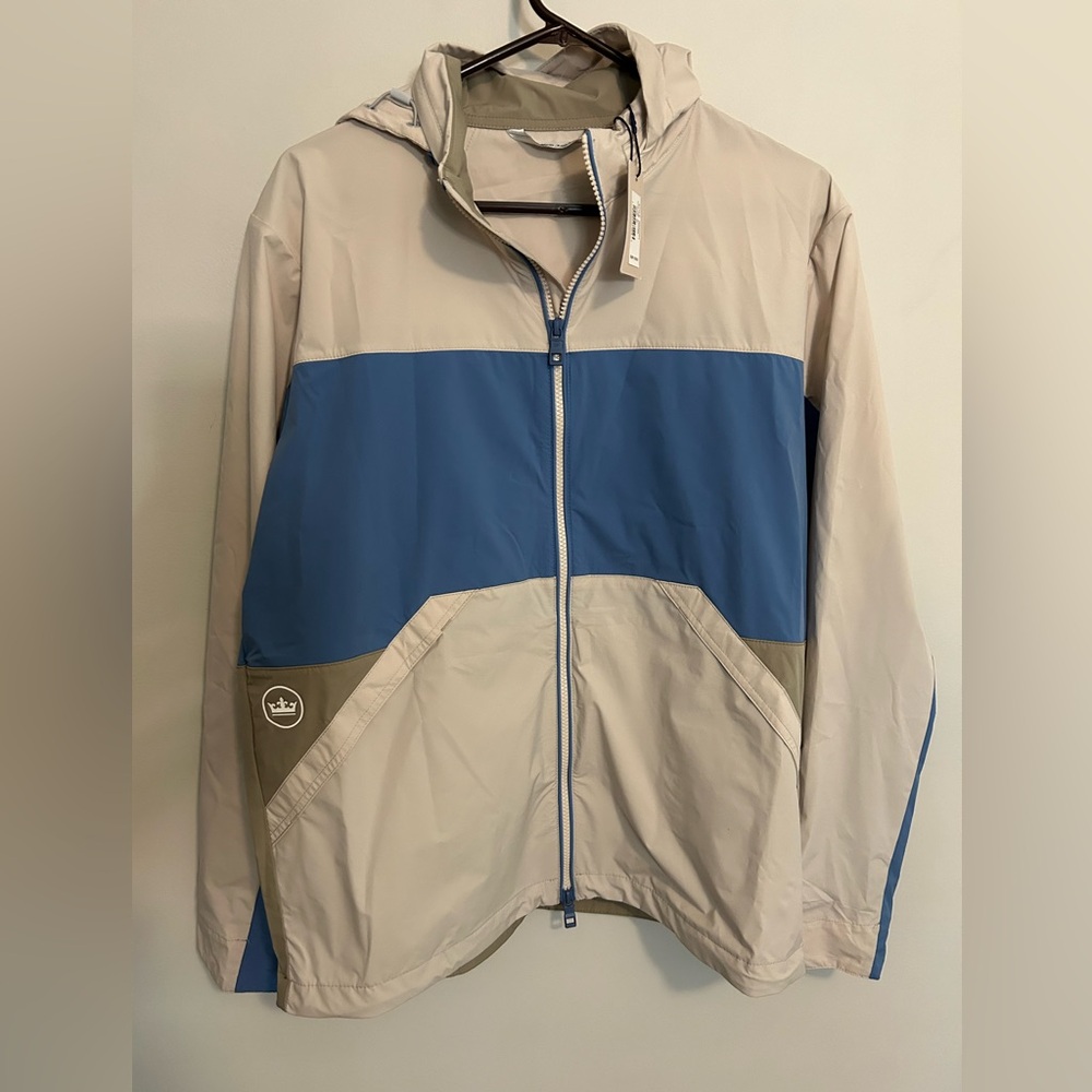 NWT - Peter Millar Rain Jacket - M